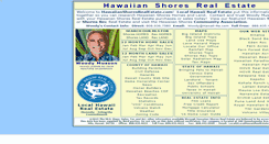 Desktop Screenshot of hawaiianshoresrealestate.com